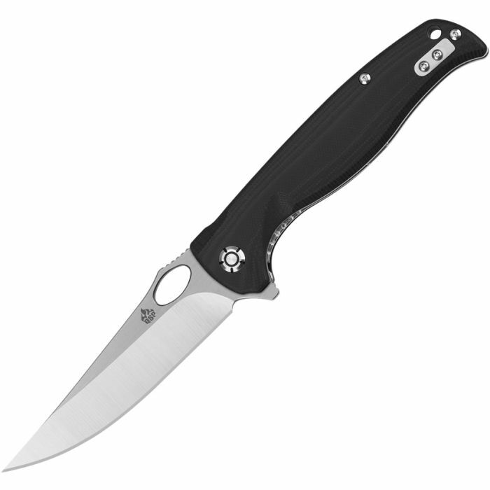 QSP Gavial Linerlock Black G10